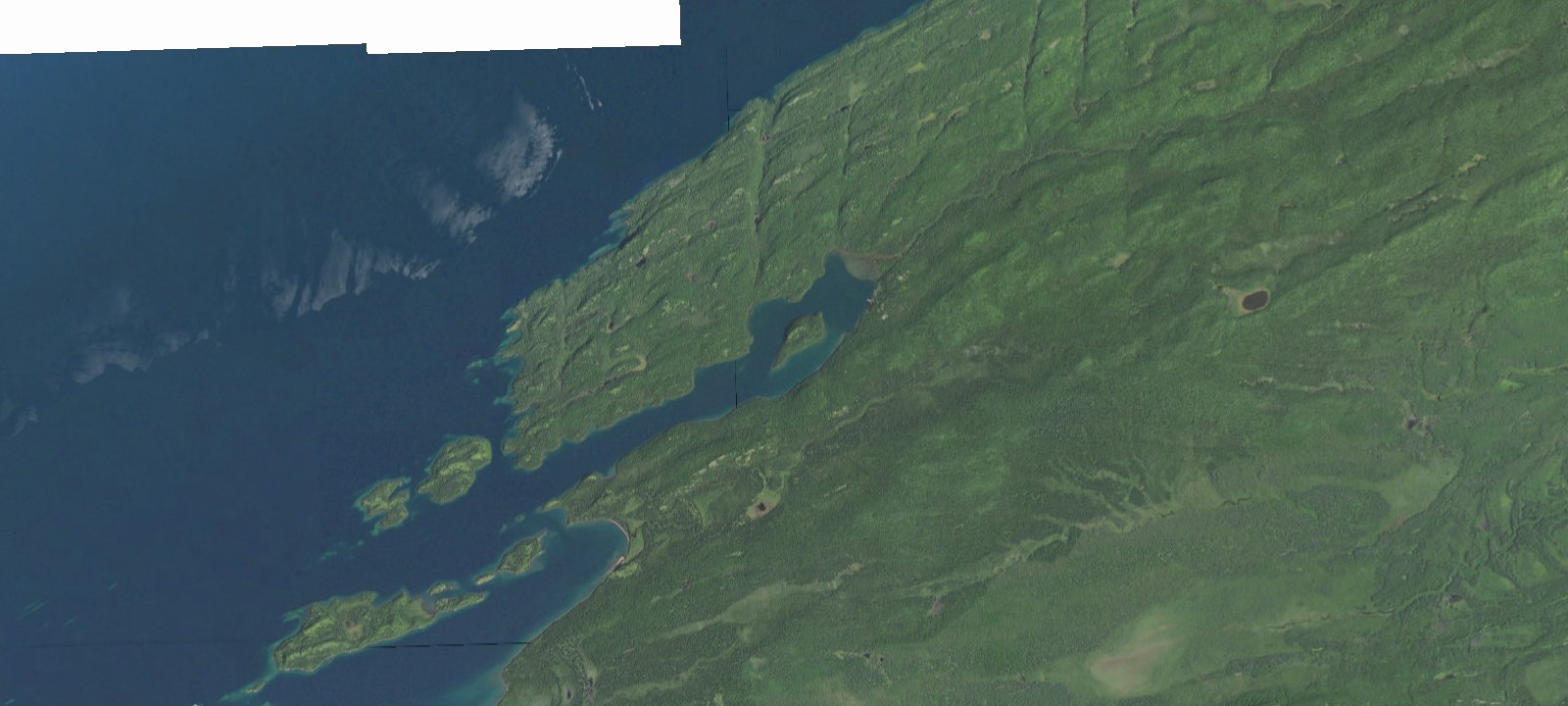 Map of Beaver Island Campground
