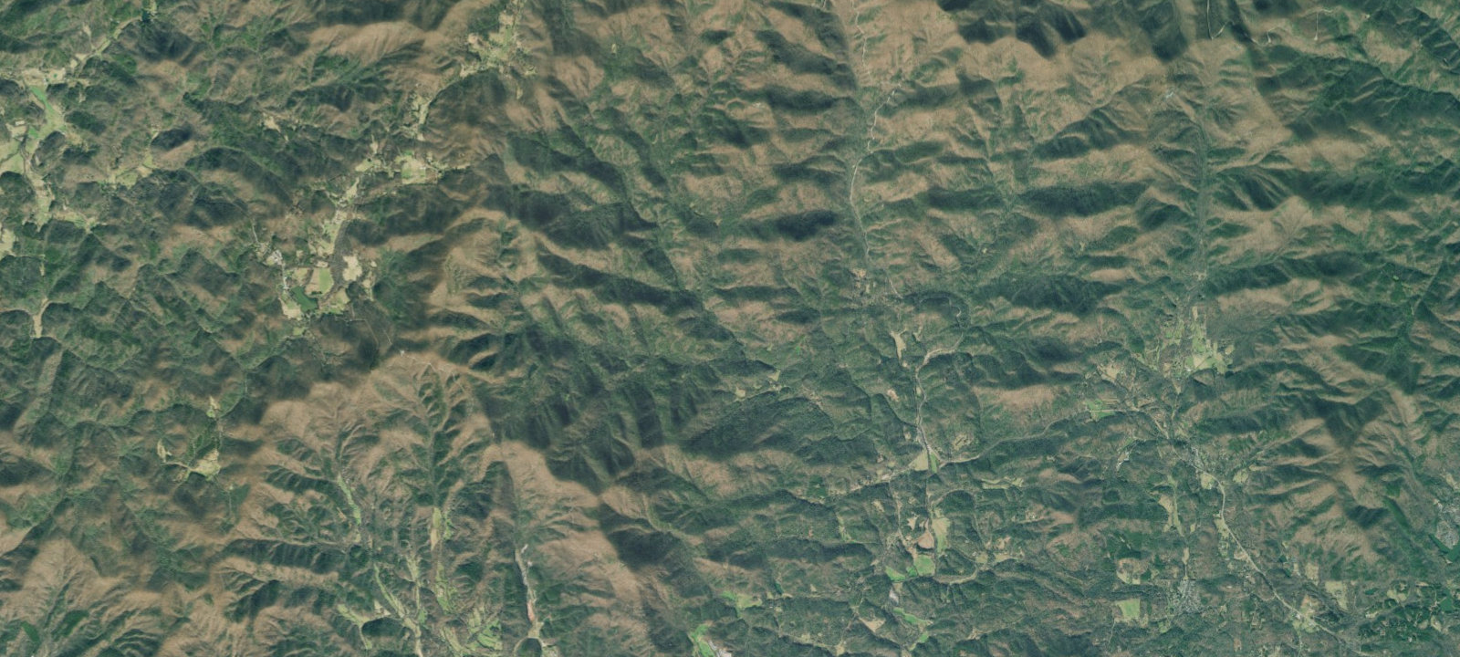 Map of Dicks Creek Dispersed Area