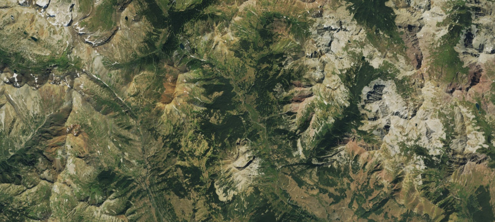 Map of Gothic Campground