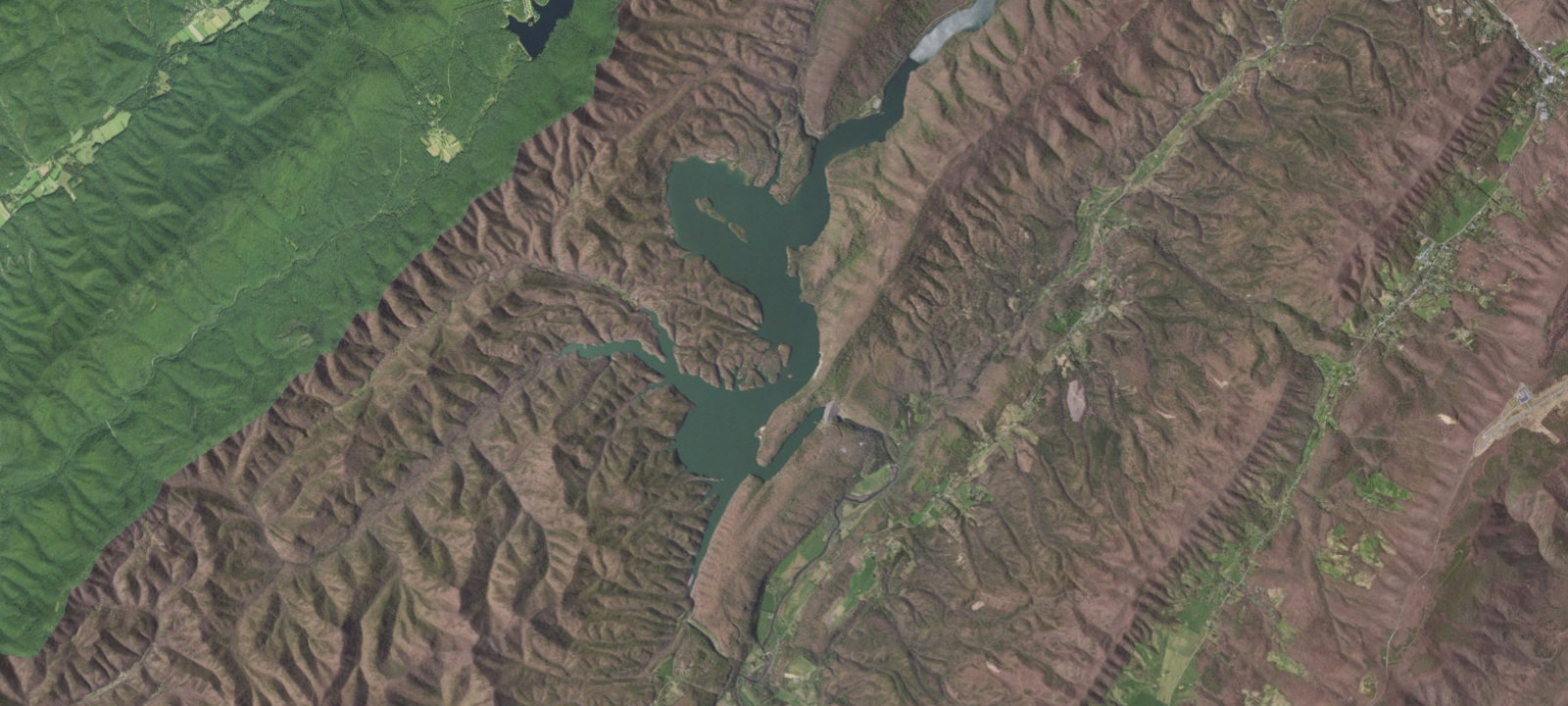 Map of Greenwood Point Campground