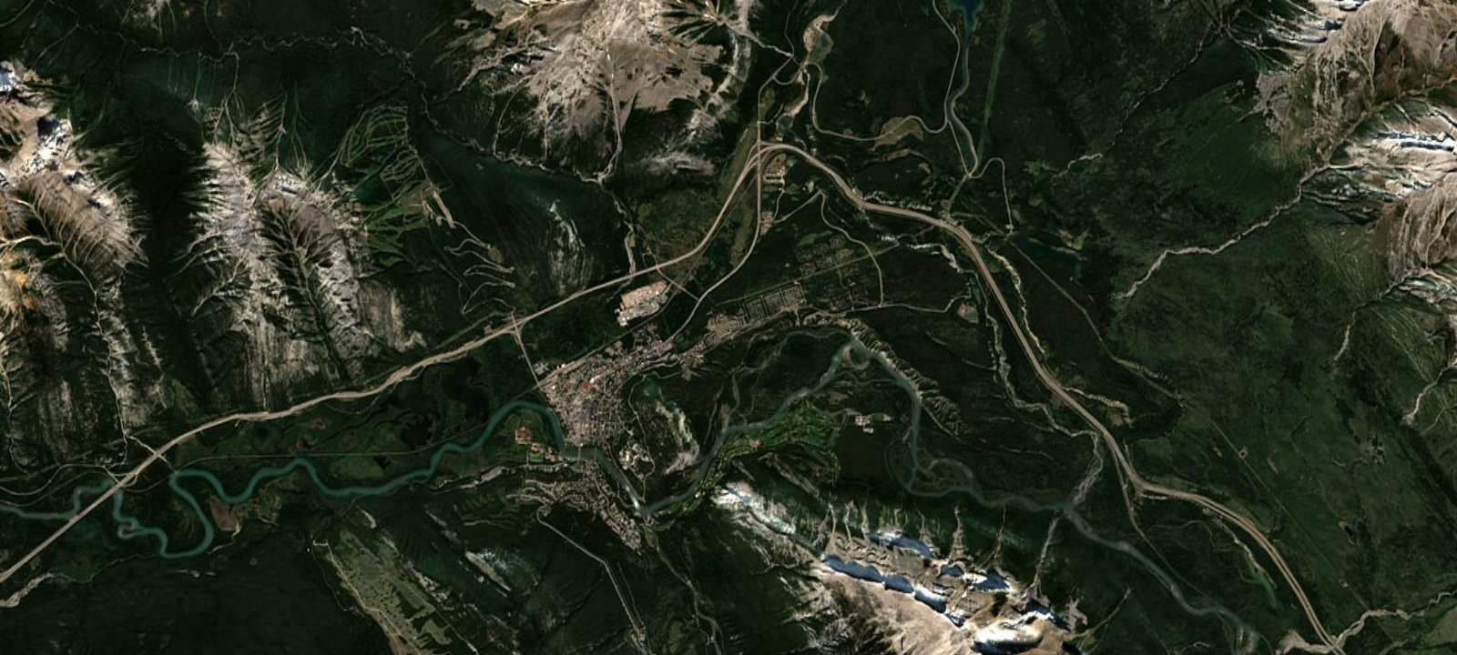 Map of Tunnel Mountain Village II