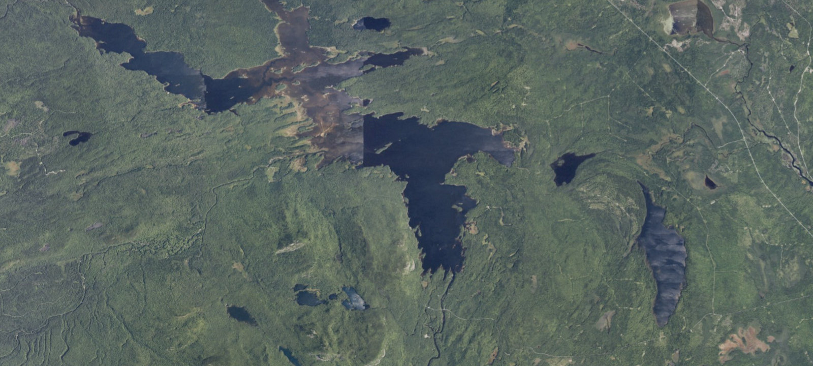 Map of First Lake Tentsite