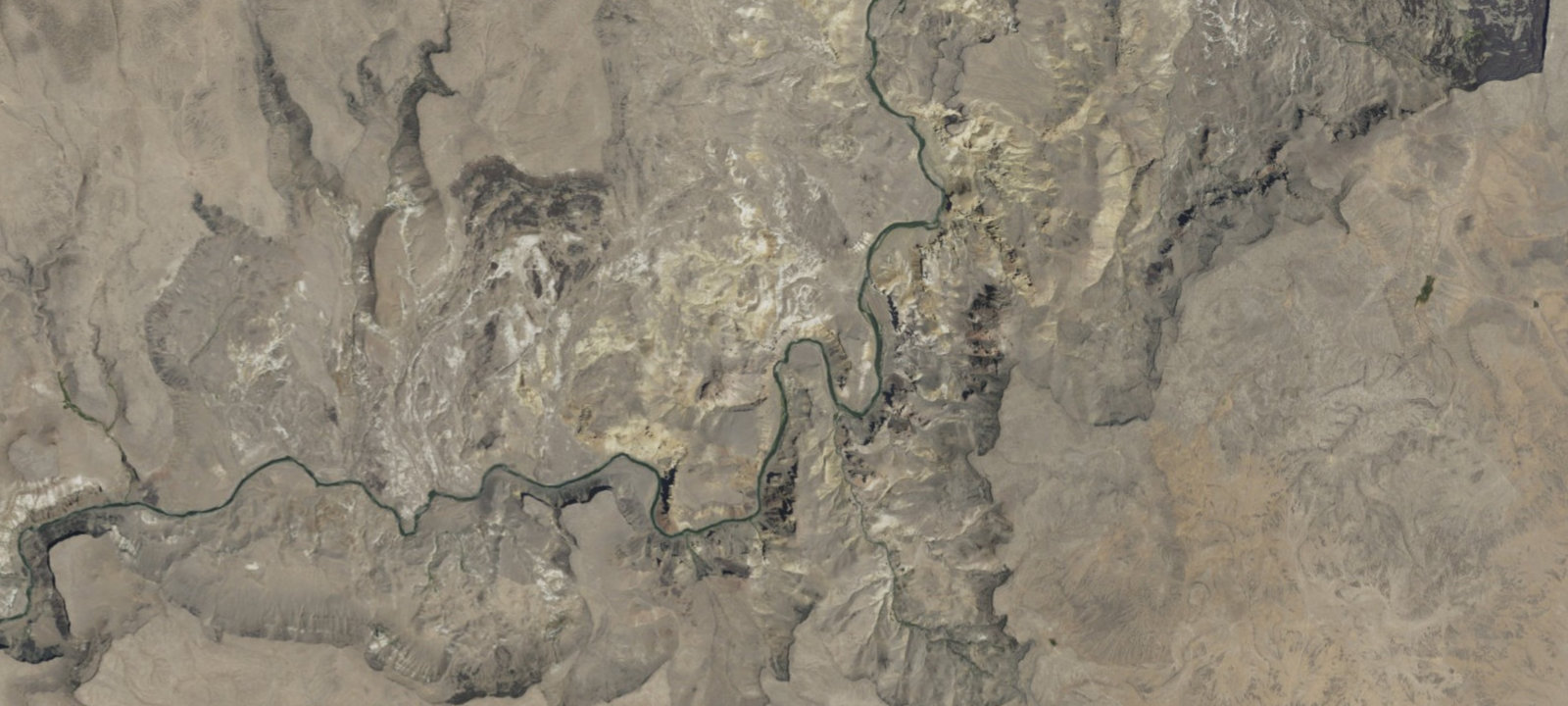 Map of Pothole Arch