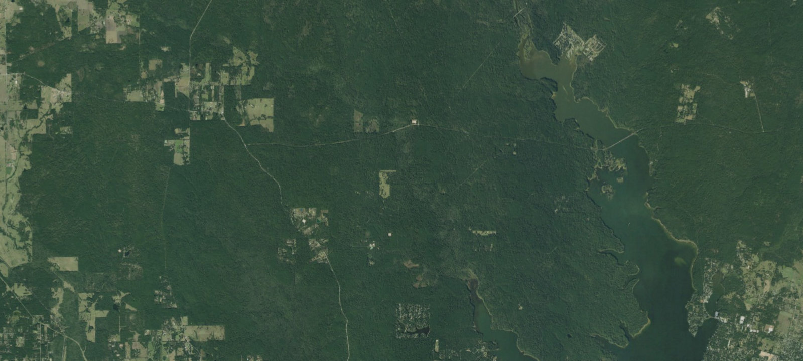 Map of Caney Creek Trail Camp