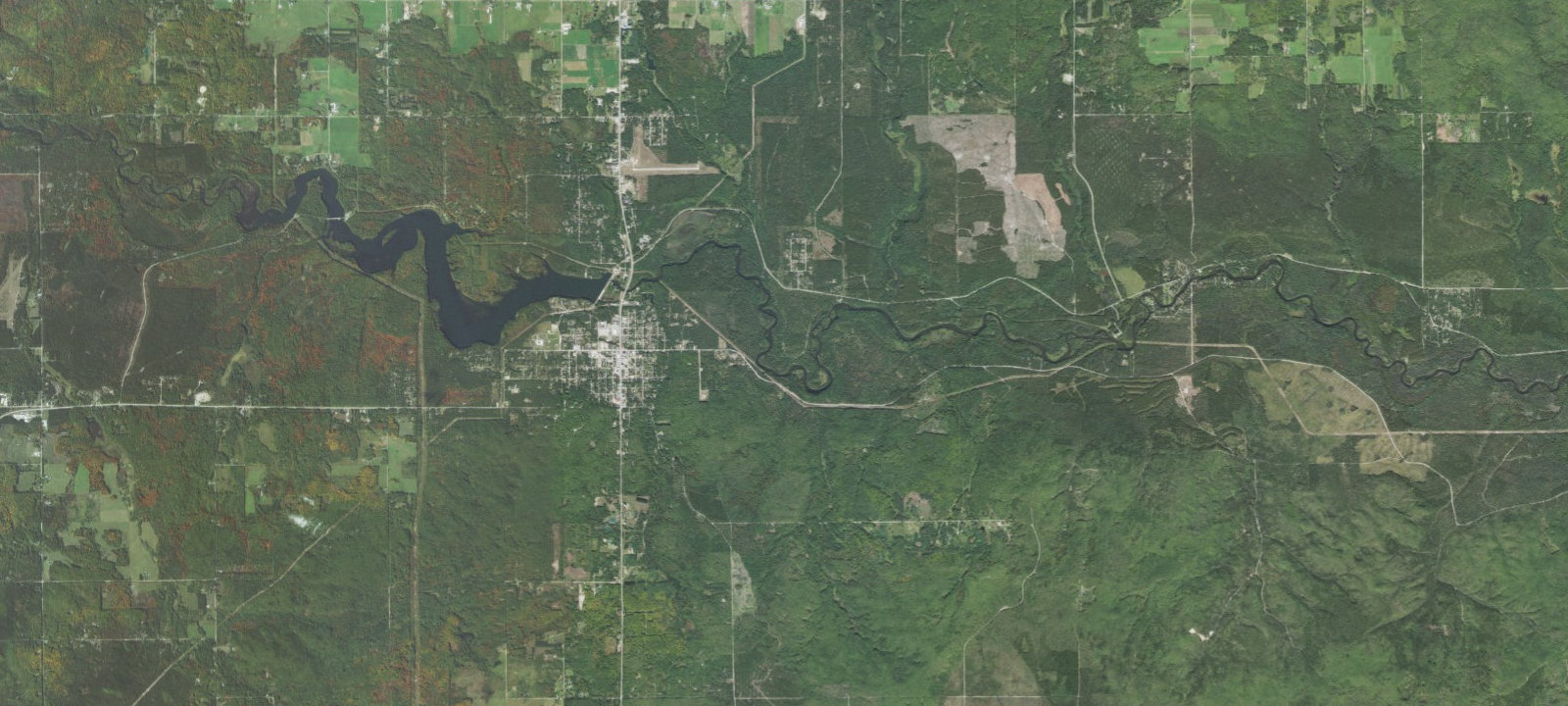 Map of Au Sable Loop Campground