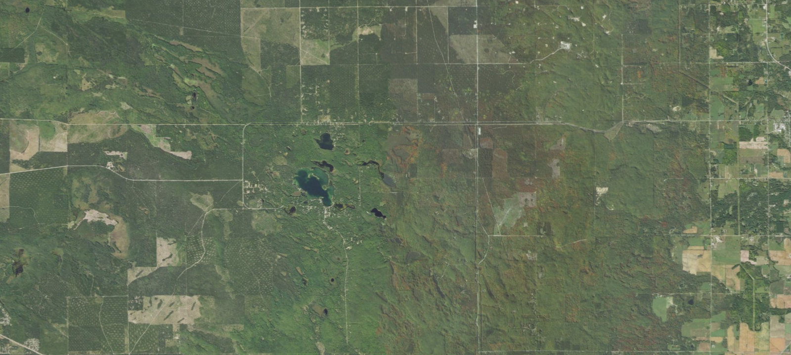 Map of Ambrose Lake State Forest Campground