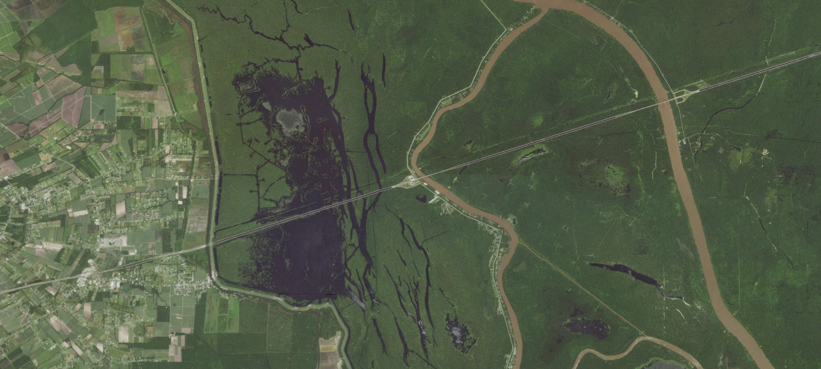 Map of Atchafalaya Welcome Center