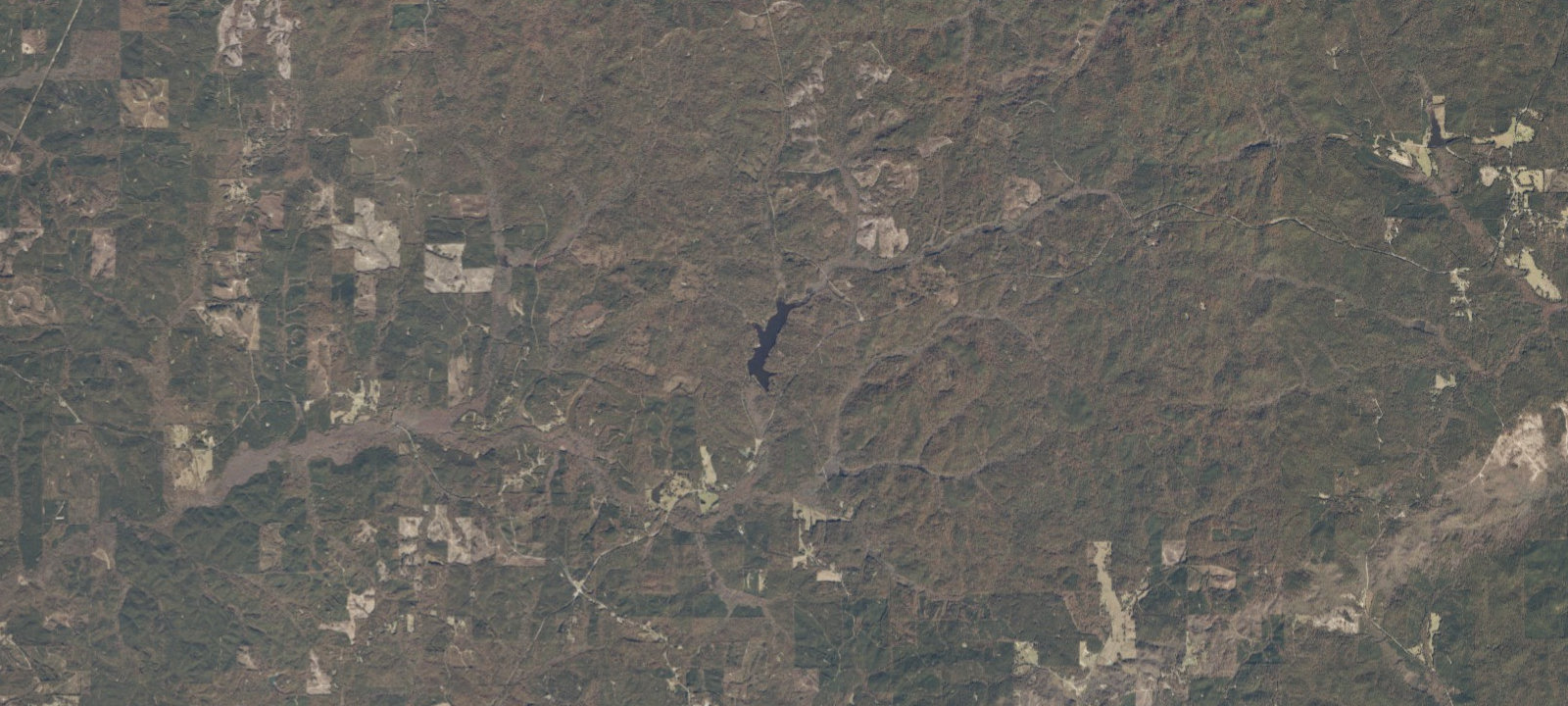 Map of Payne Lake Eastside Campground