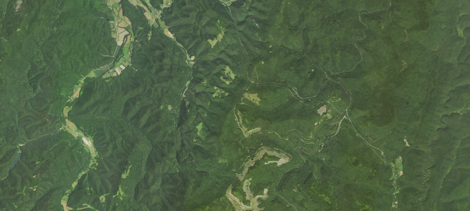 Map of Mower Basin Dispersed
