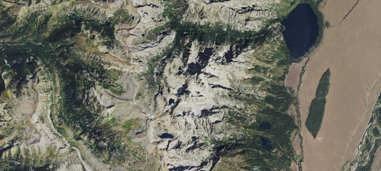 Map of Lower Saddle