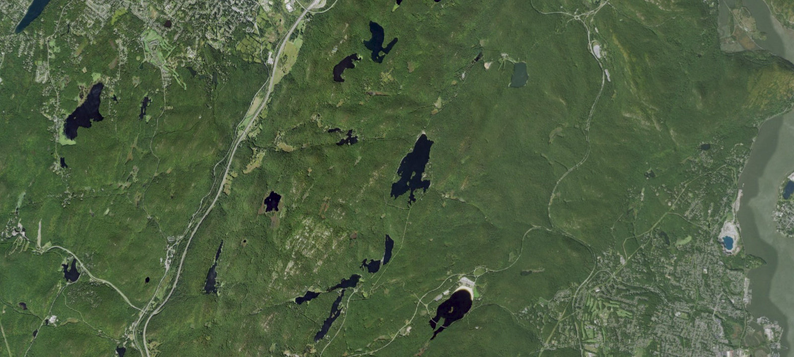 Map of Cedar Pond Camp