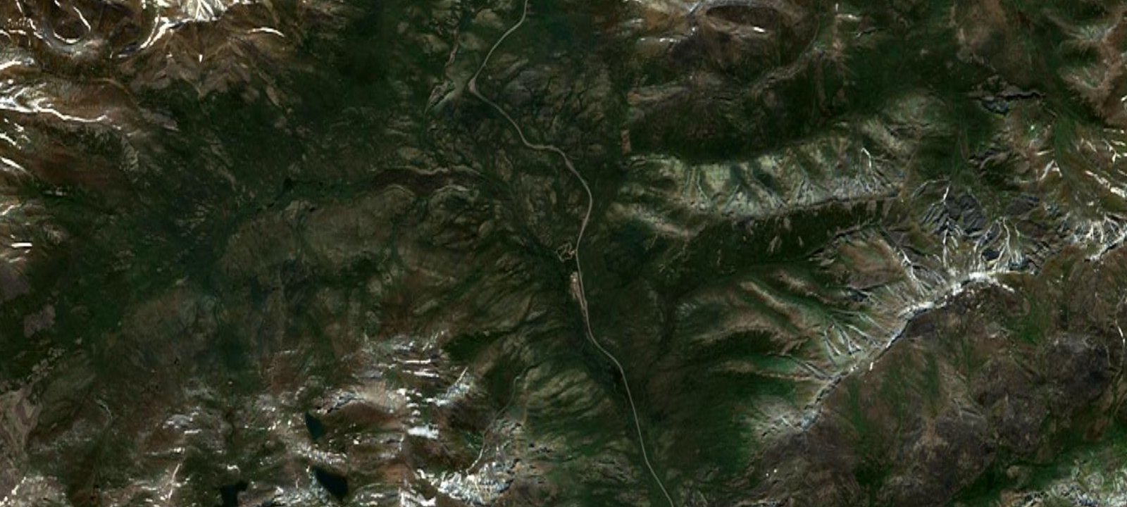 Map of Tombstone Mountain Campground