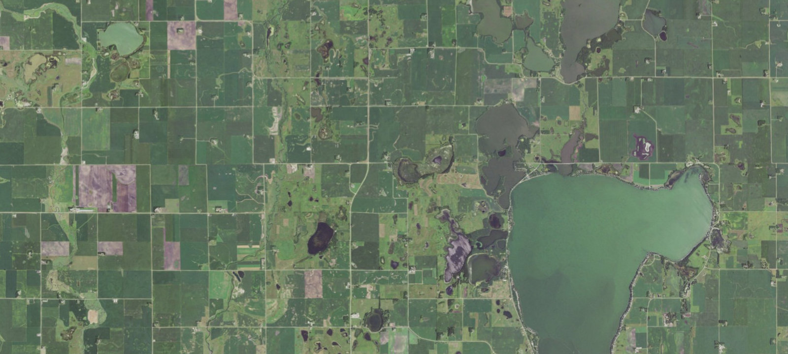Map of Grover's Marsh WMA