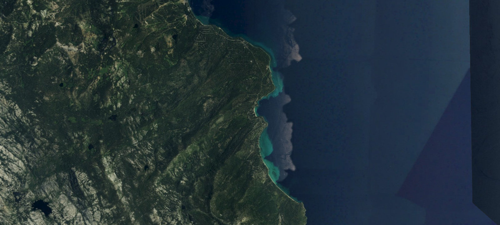 Map of Meeks Bay Resort