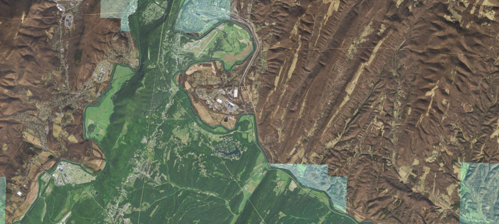 Map of Irons Mountain Hiker-Biker Campsite