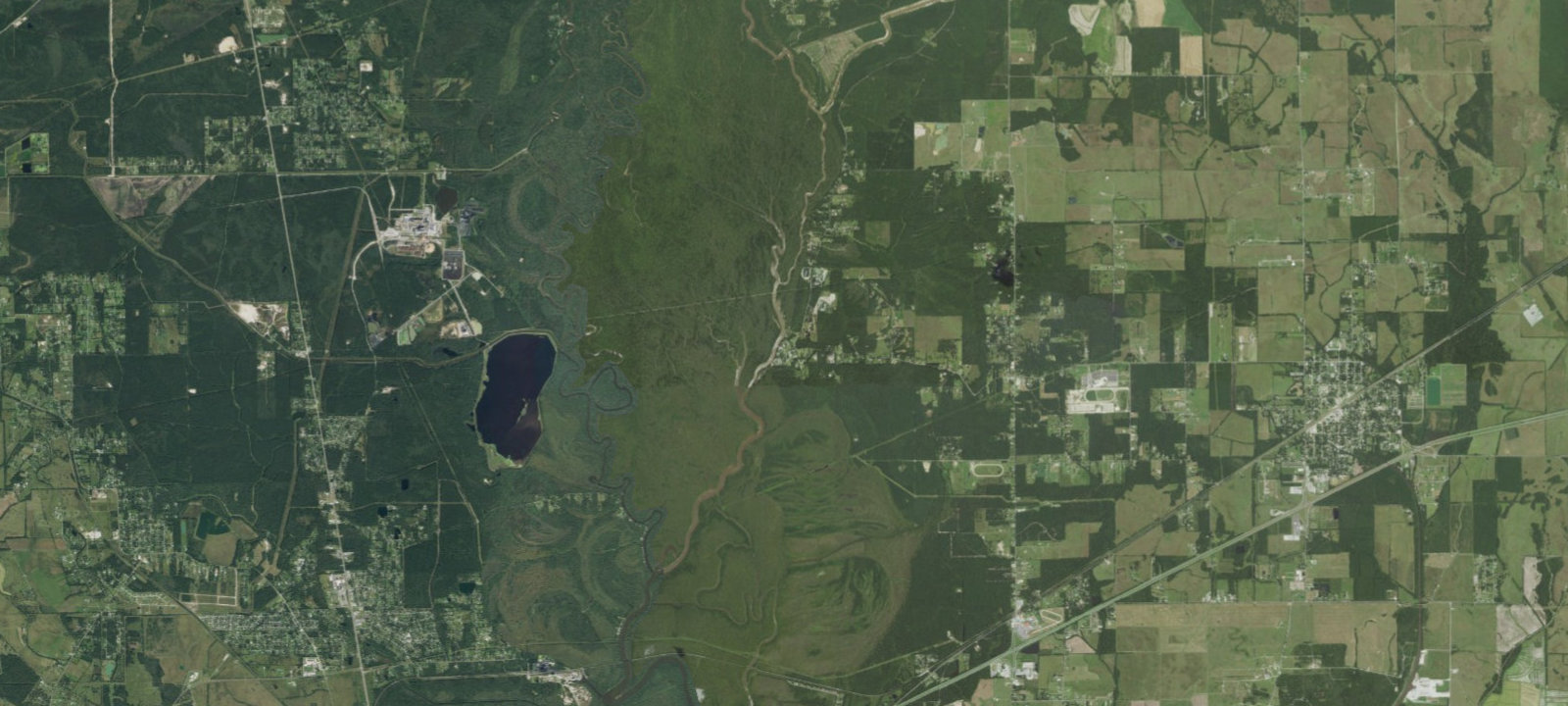 Map of Niblett's Bluff Park