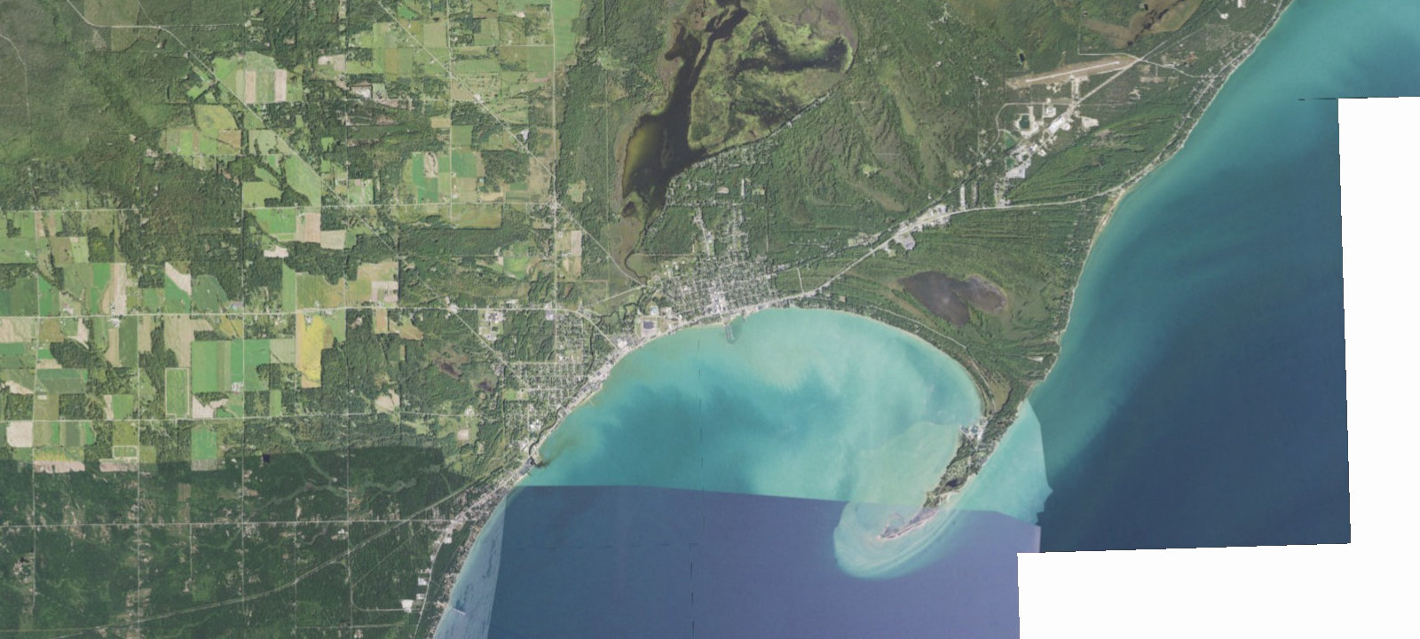 Map of East Tawas City Park Campground