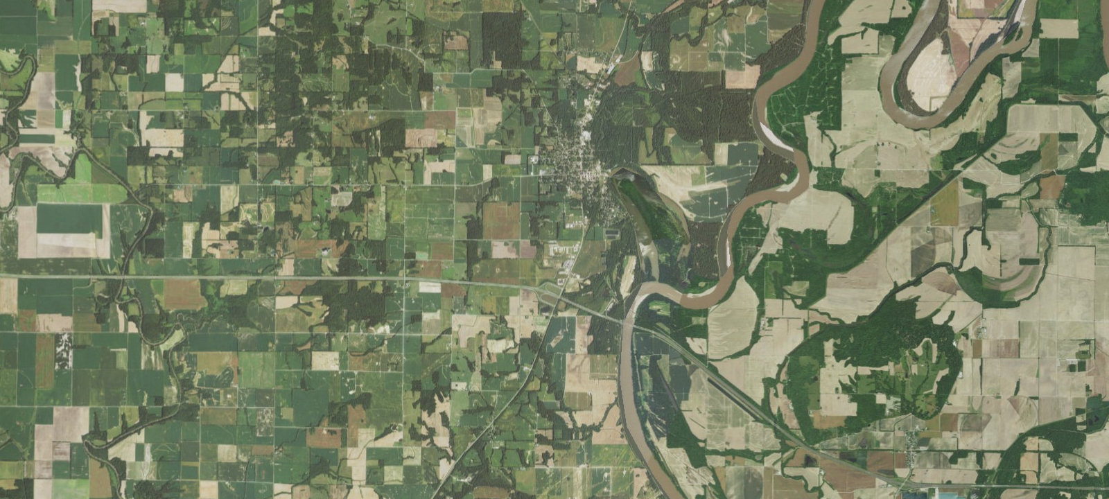 Map of Grayville / I-64 KOA Holiday