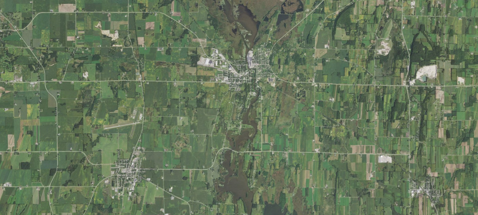 Map of The Playful Goose Campground of the Horicon Marsh
