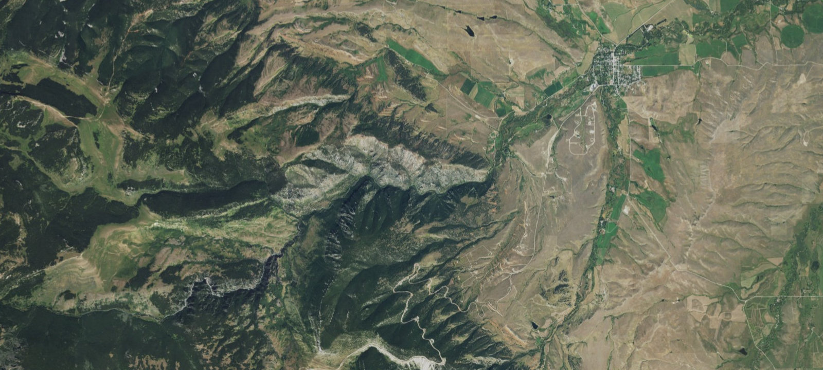 Map of Tongue Canyon Campground