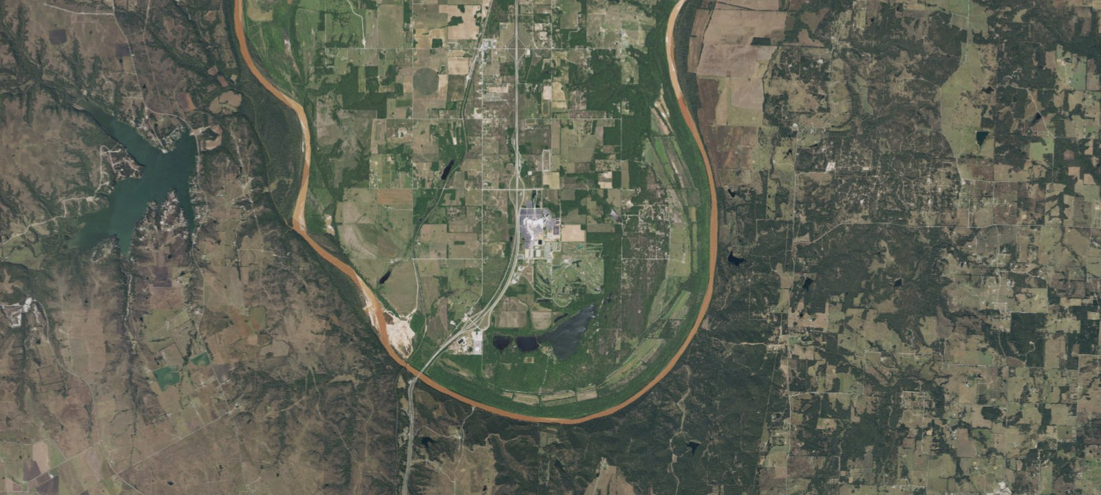 Map of Fun Town RV Park at WinStar