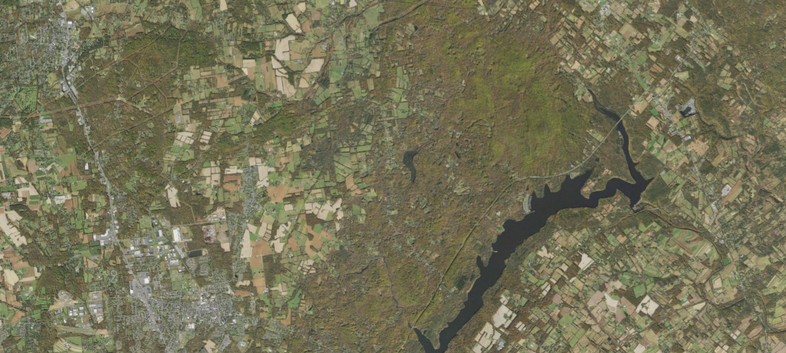 Map of Lake Towhee Park Campground