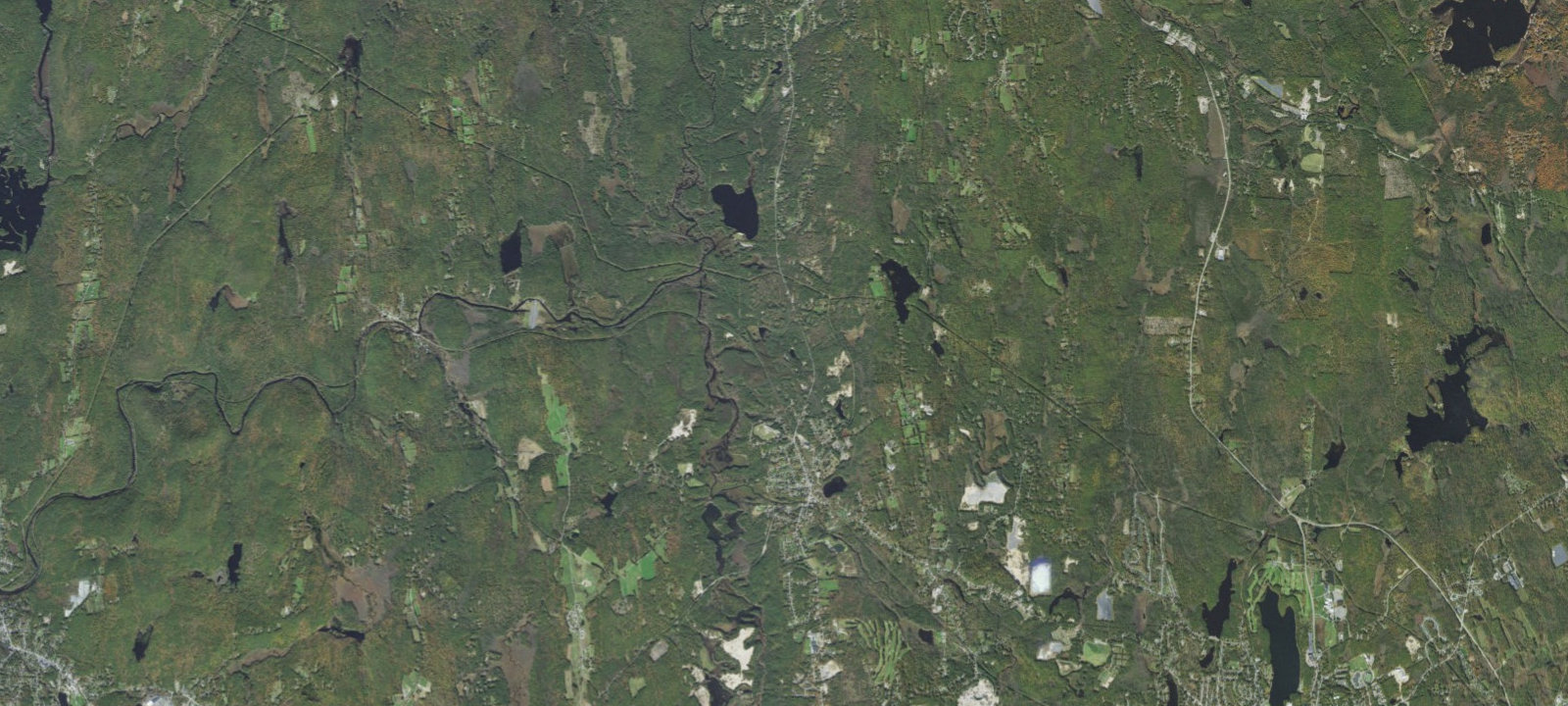 Map of Beaman Pond Campground