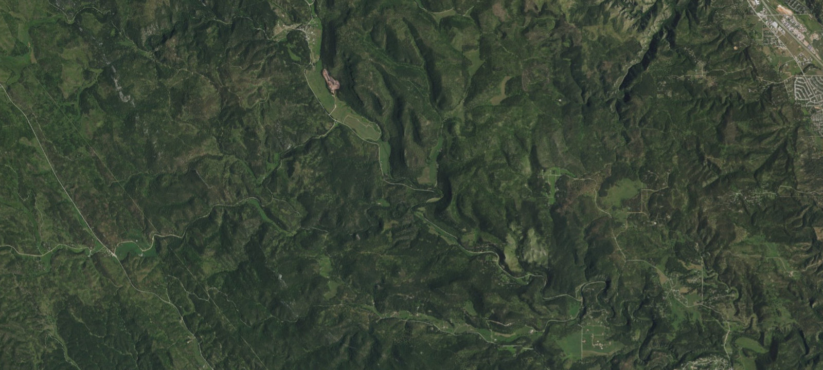 Map of Steamboat Rock