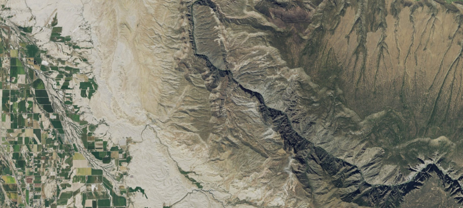 Map of BLM Chukar Trailhead