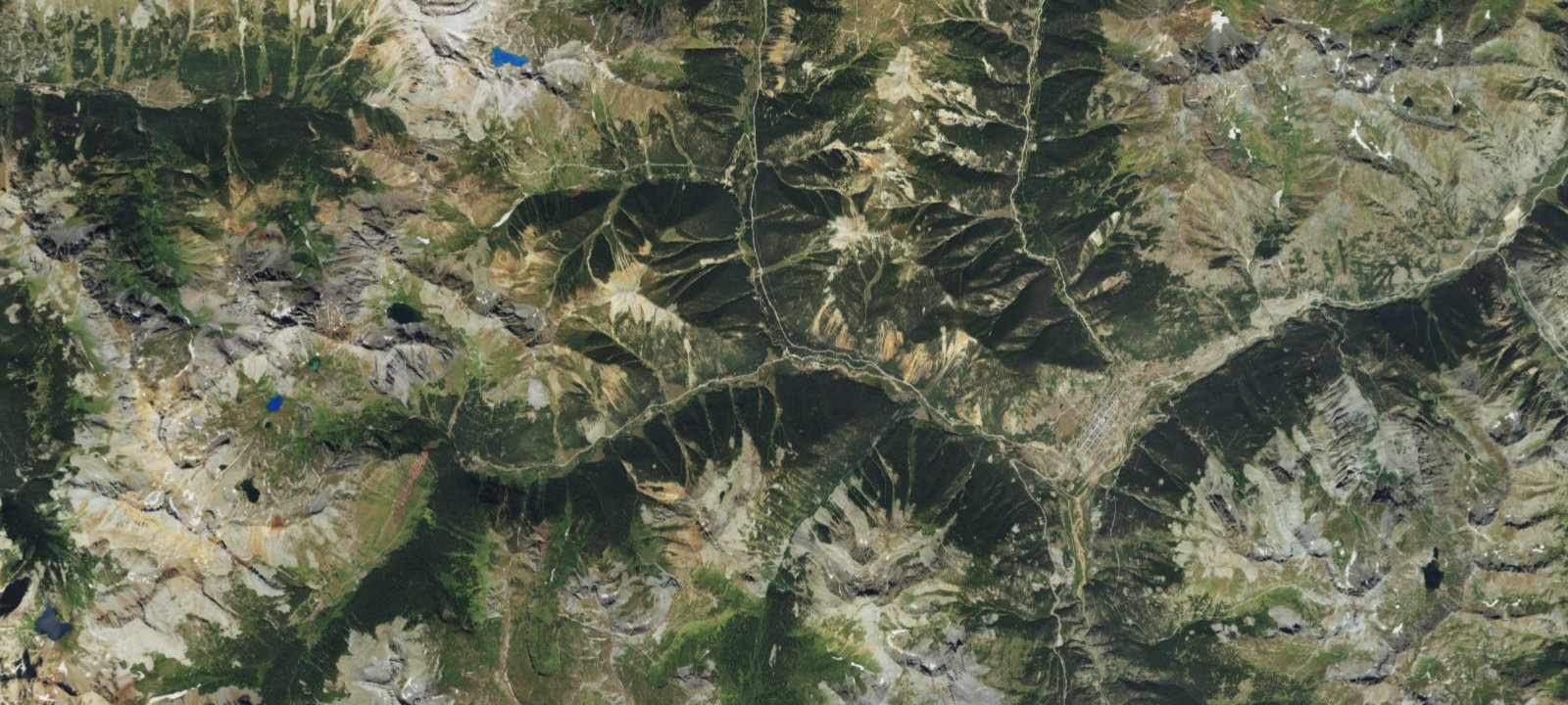 Map of Sultan Designated Camping Area
