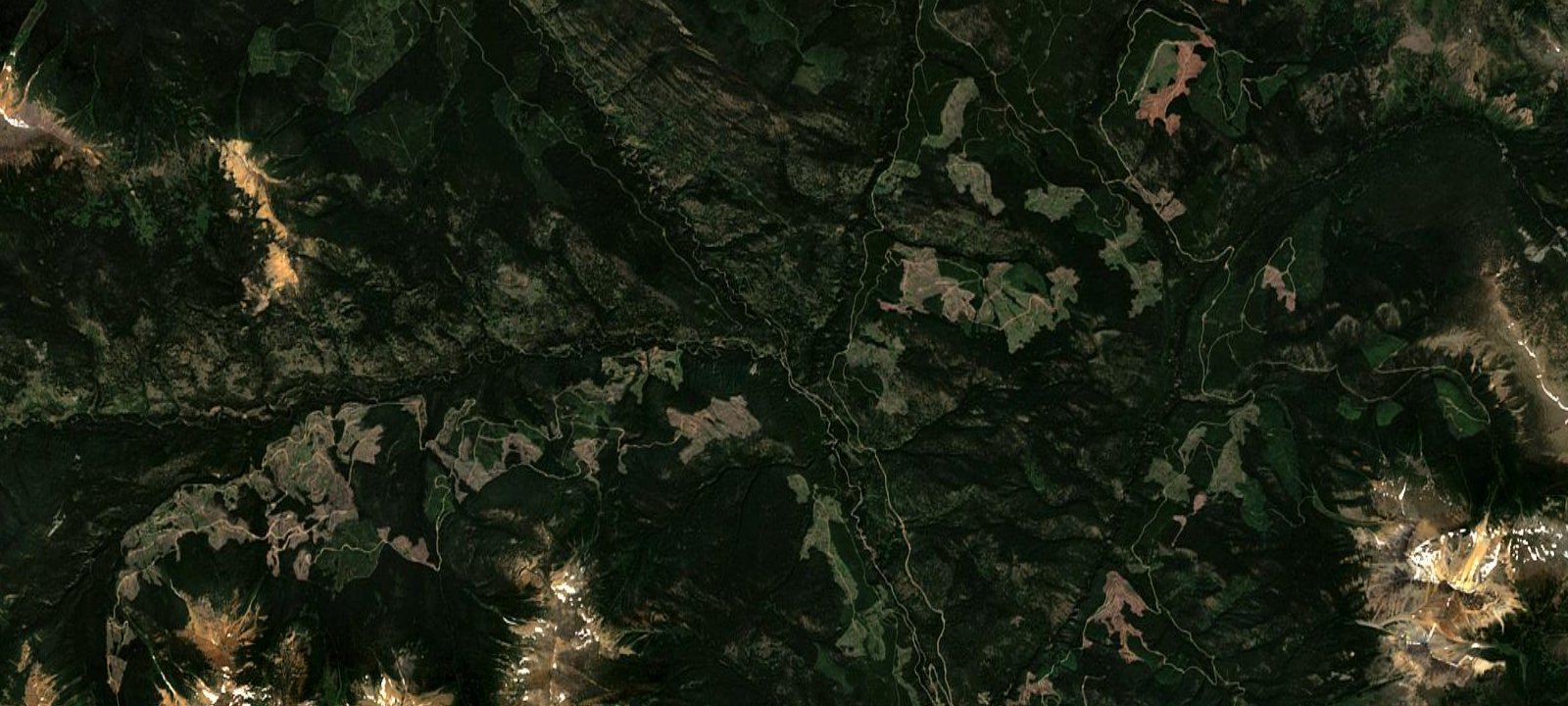 Map of Tyaughton Creek Recreation Site