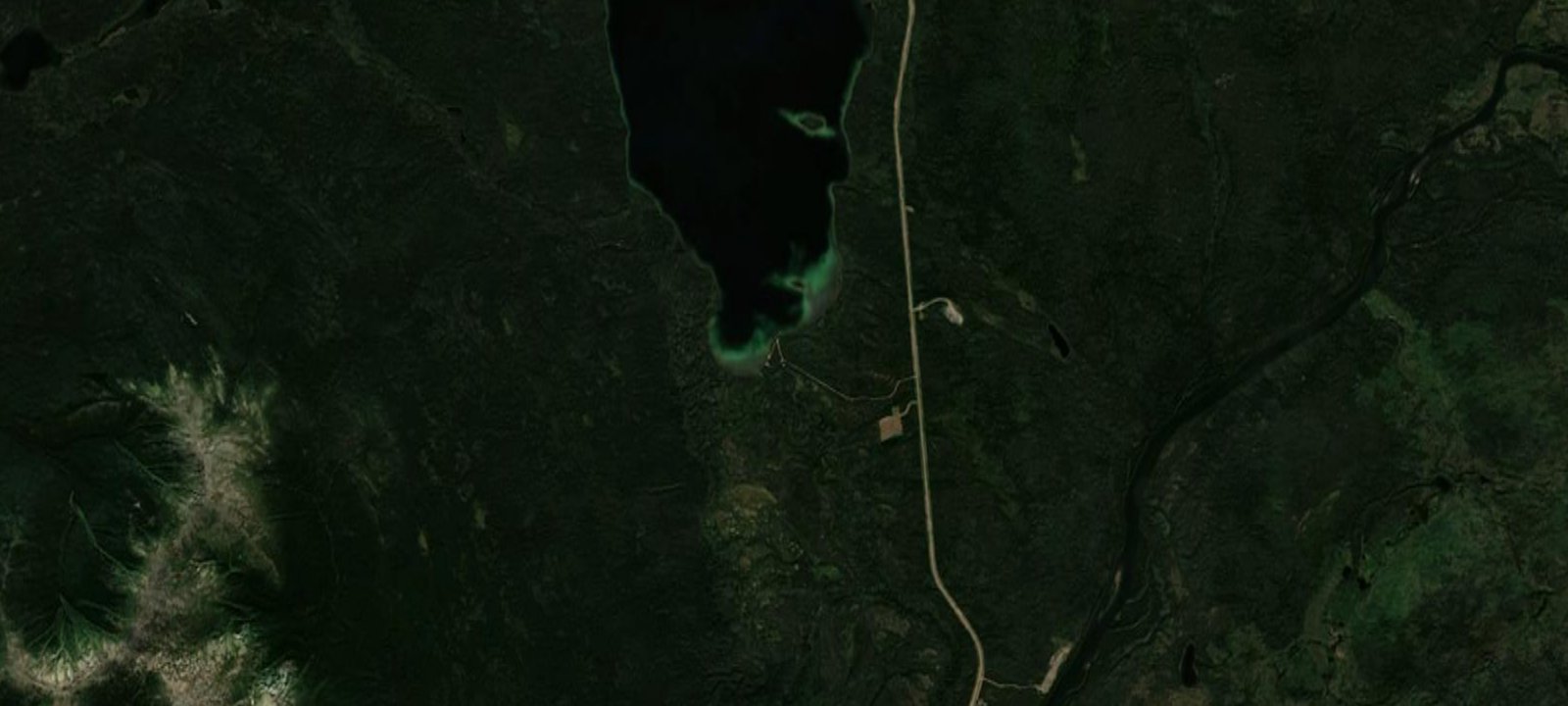 Map of Simpson Lake