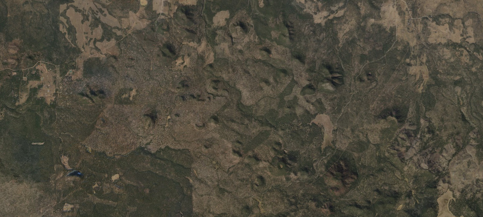 Map of Brown Creek
