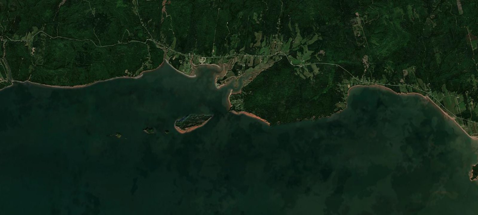 Map of Five Islands Provincial Park - Campground B