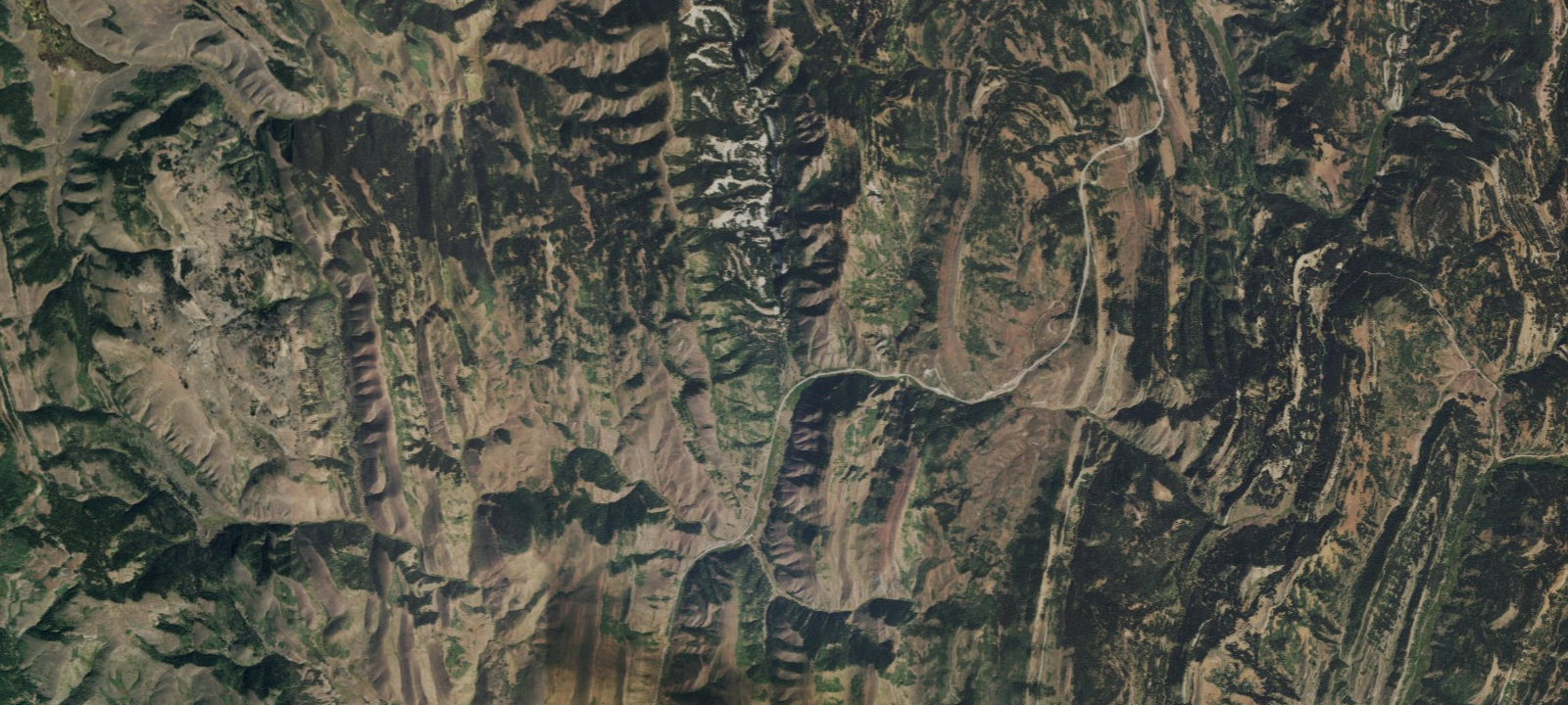 Map of Allred Flat Campground