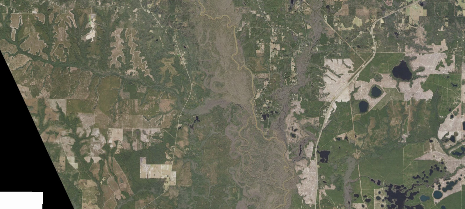Map of Dead River Landing