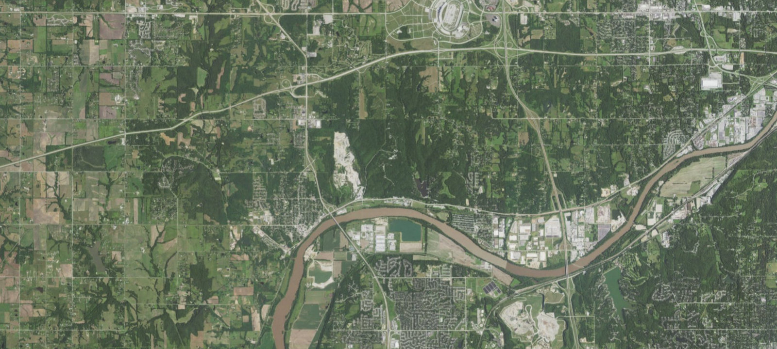 Map of Bowie