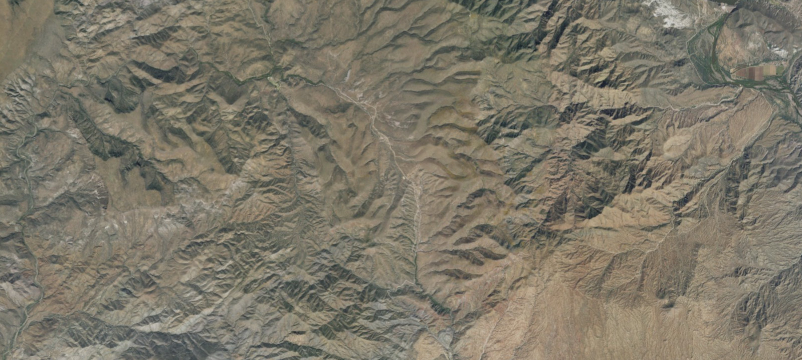 Map of Bronco Trailhead Dispersed