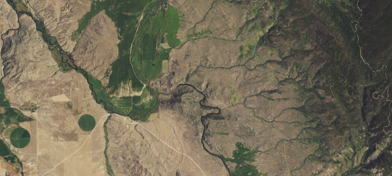 Map of Bennett Creek Campground