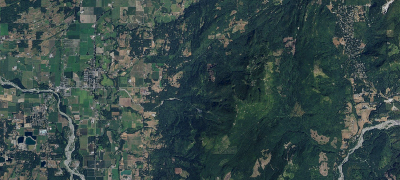 Map of Sumas Mtn. Outpost Cabin