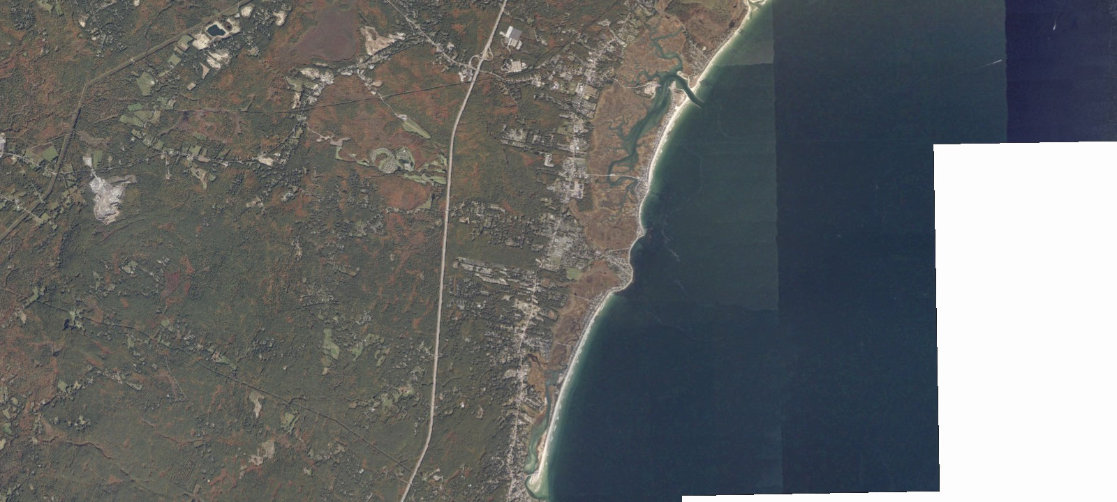 Map of Beach Acres Campground