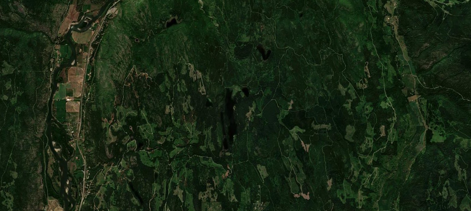 Map of Badger Lake Recreation Site