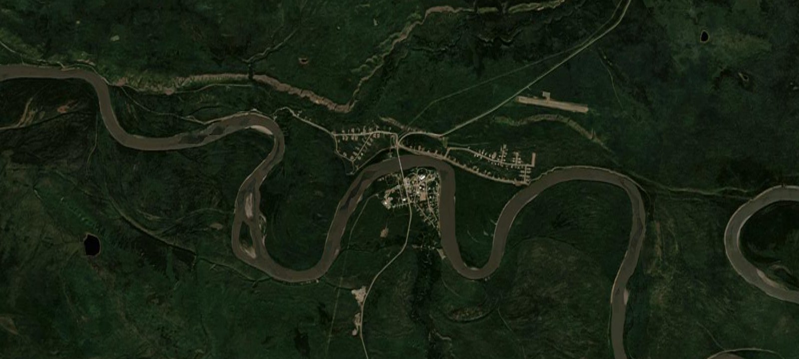 Map of Pelly River Crossing Campground