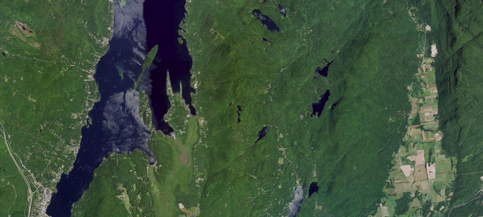 Map of First Pond Leanto