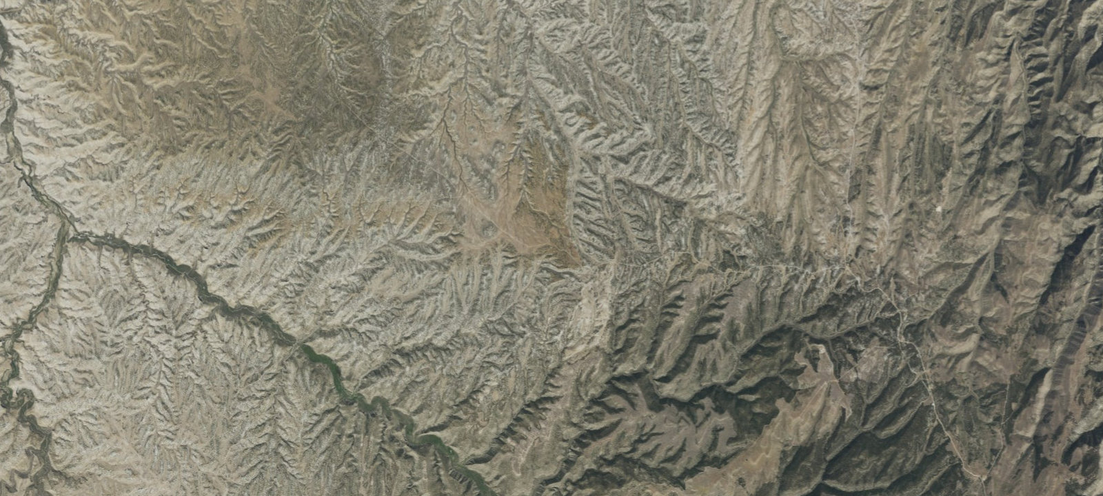 Map of Book Cliffs Roadside Campsite