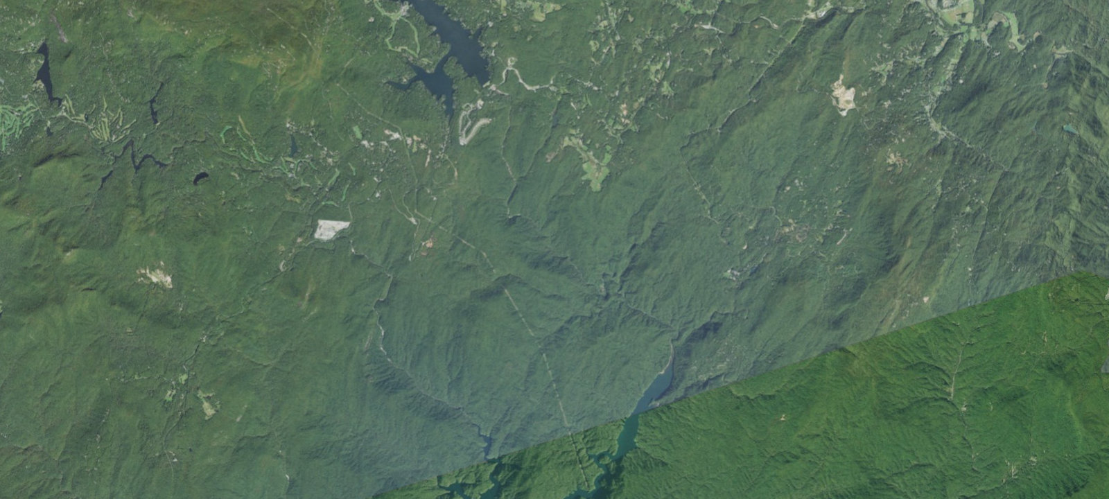 Map of Wintergreen Campsite
