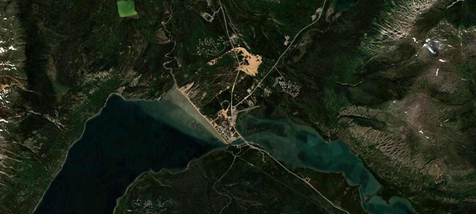 Map of Carcross Tagish First Nation Campground