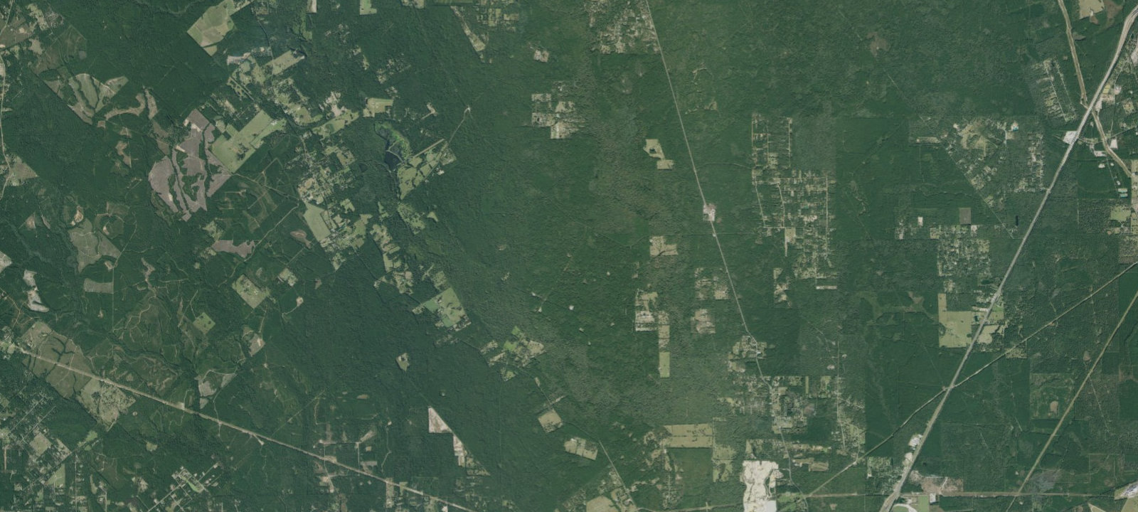Map of Shell Oil Road Hunter Camp