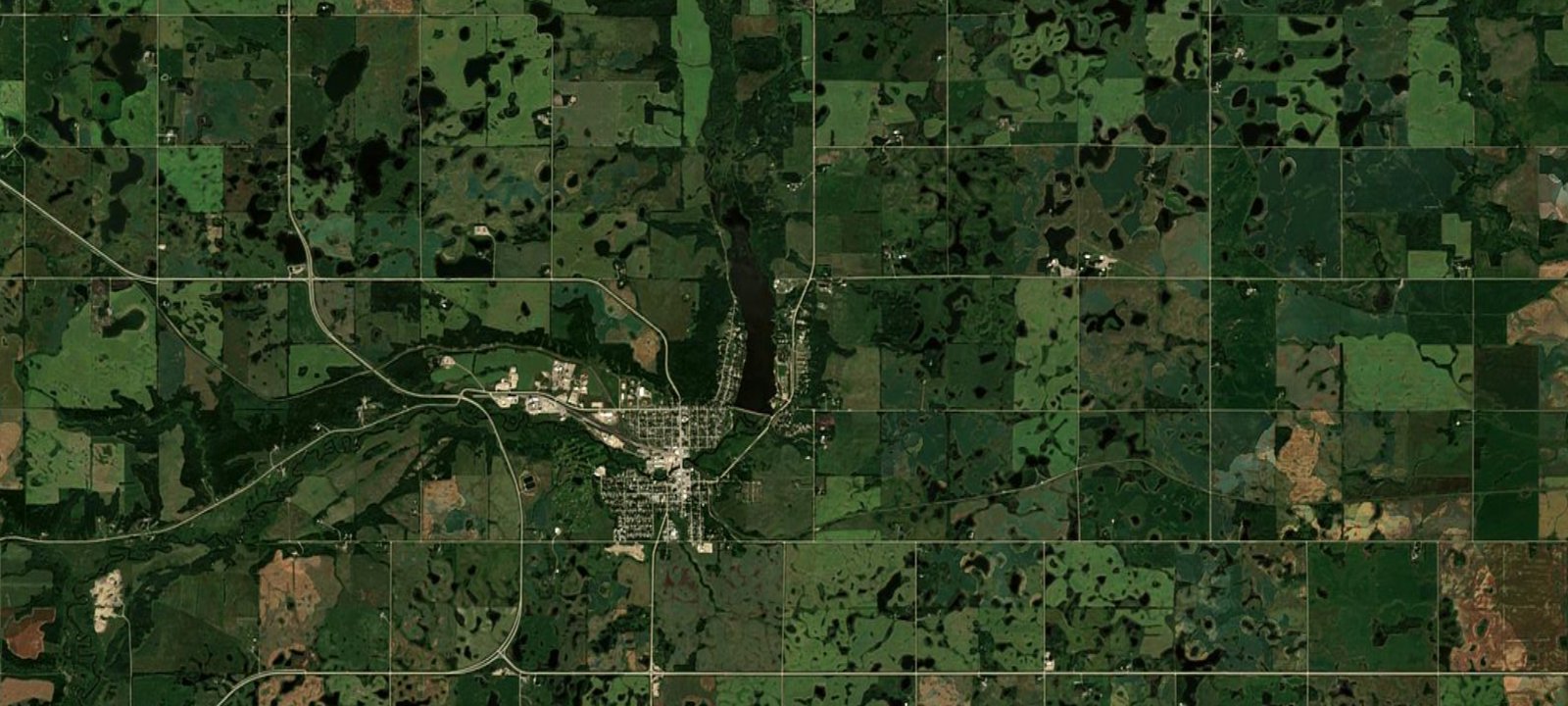 Map of Minnedosa Campground