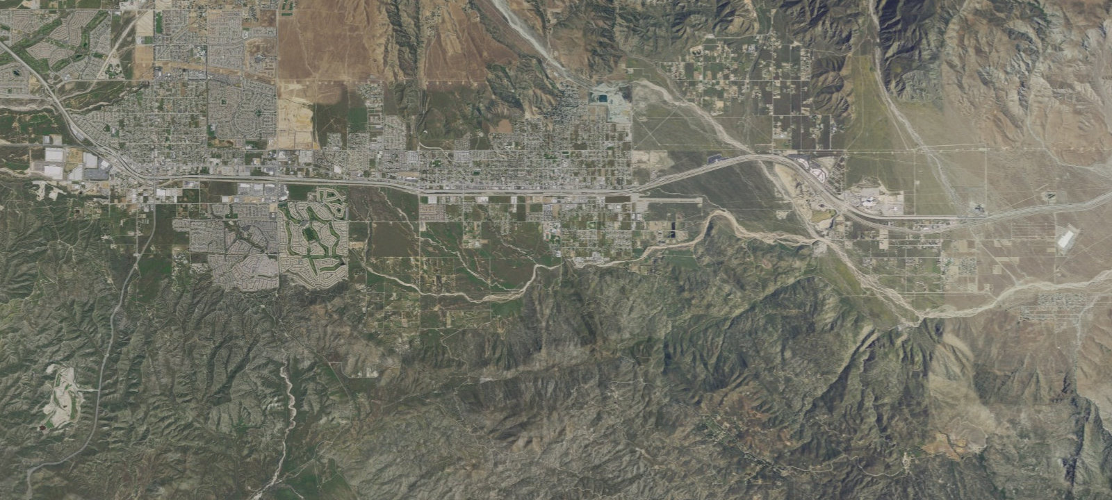 Map of Banning Stagecoach KOA Journey